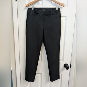 White House Black Market Women's 6 The Slim Ankle Black 27" Pants